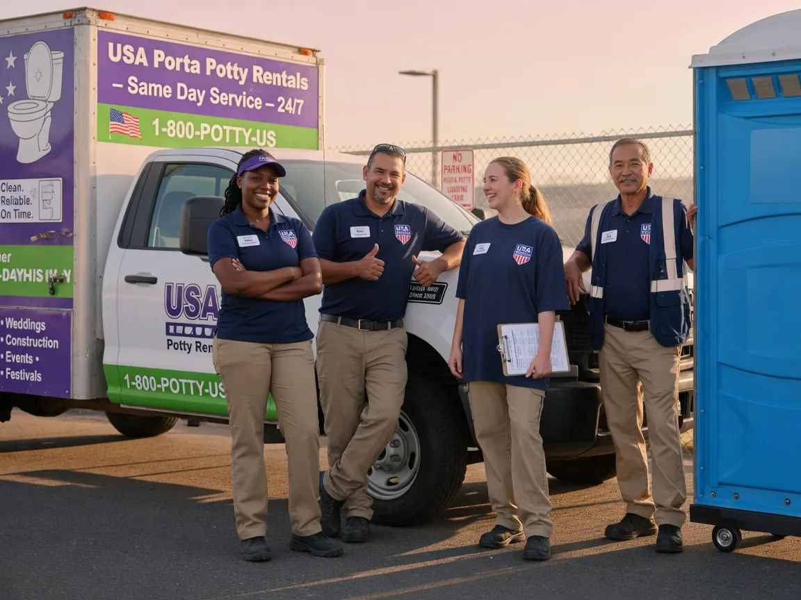 Porta Potty Rental company in Pecks Mill, WV